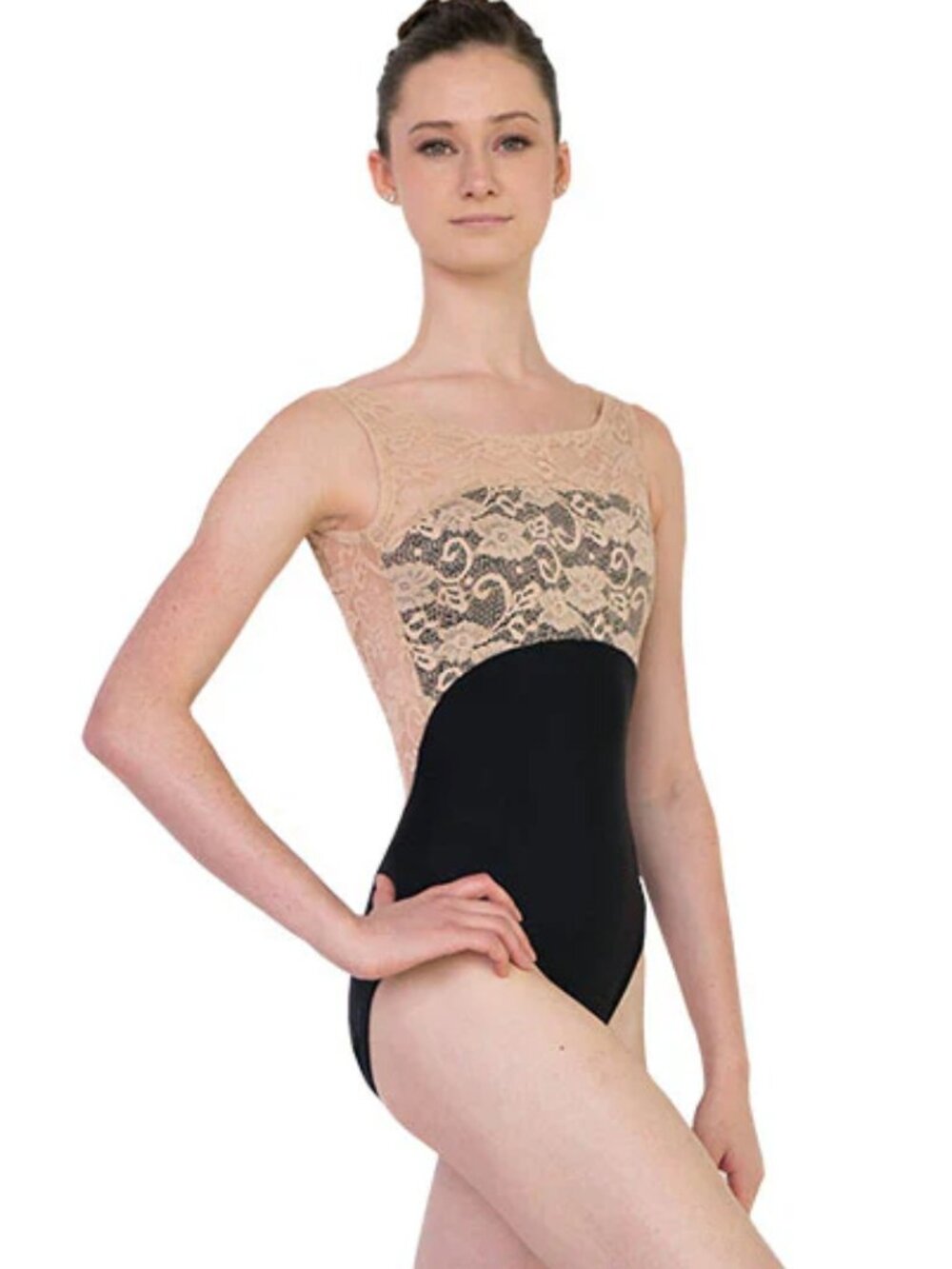 Luckyleo Star Short Sleeve Lace Leotard - Picture 6 of 7